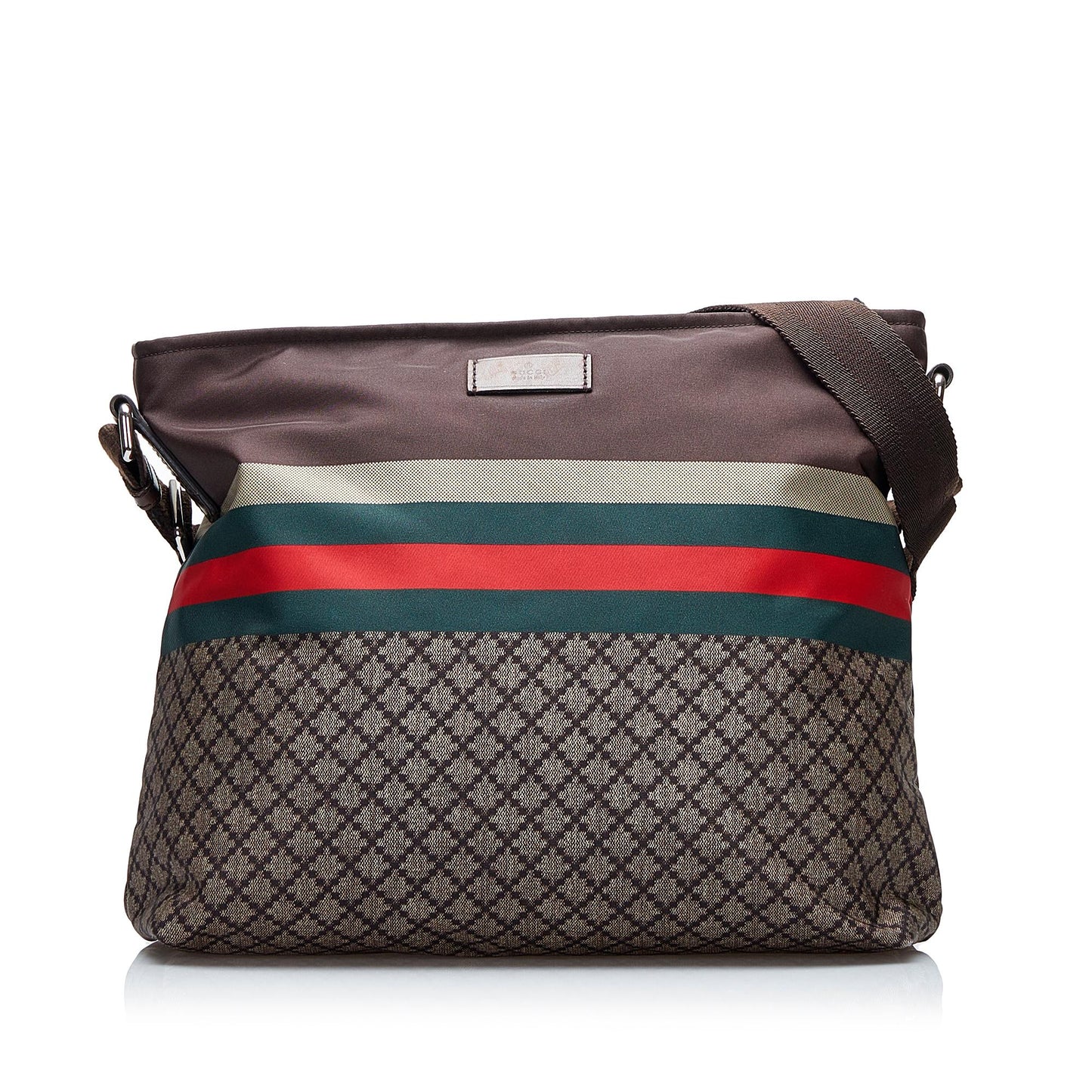 Gucci Diamante Web Nylon Crossbody (Yo8KPz)
