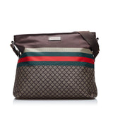 Gucci Diamante Web Nylon Crossbody (Yo8KPz)