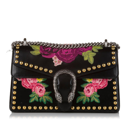Gucci Dionysus Embroidered Studded Shoulder Bag (35202)
