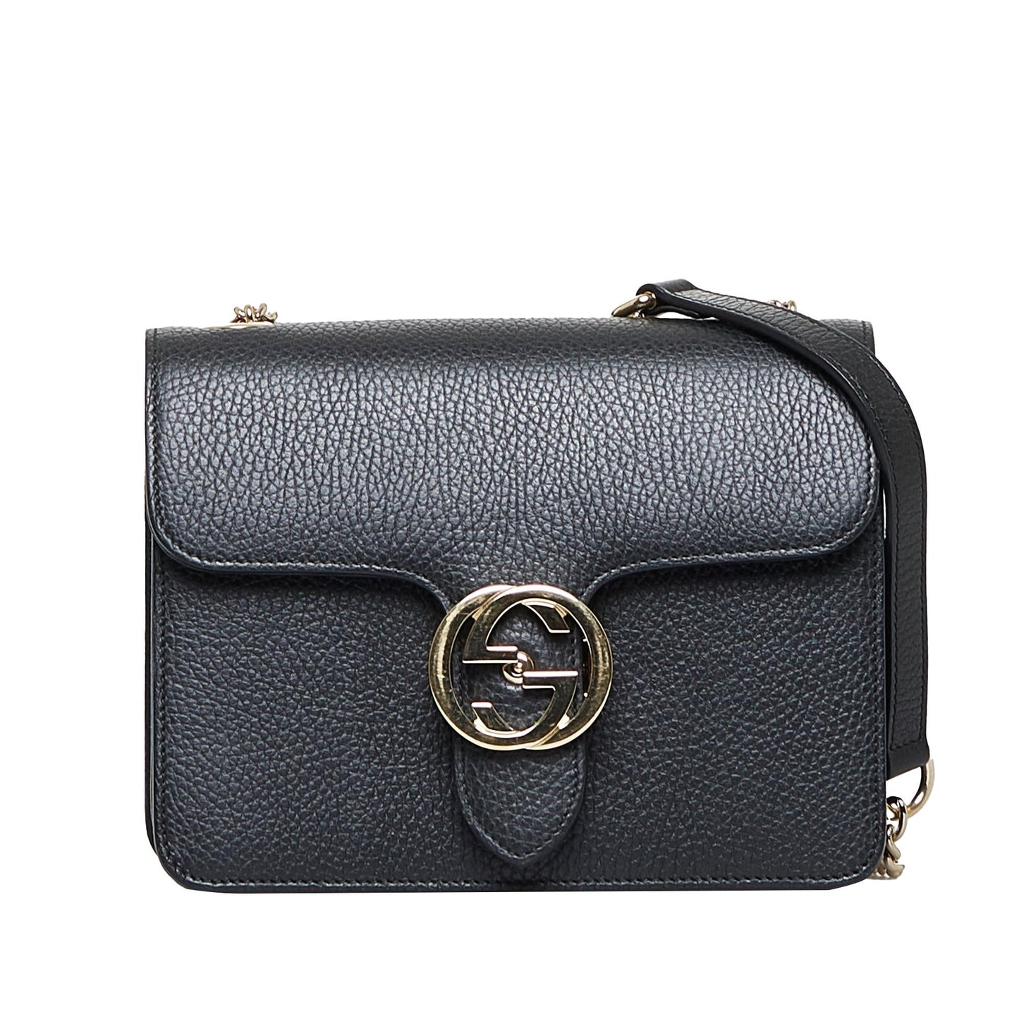 Gucci Dollar Calf Interlocking G Crossbody (WefOJS)