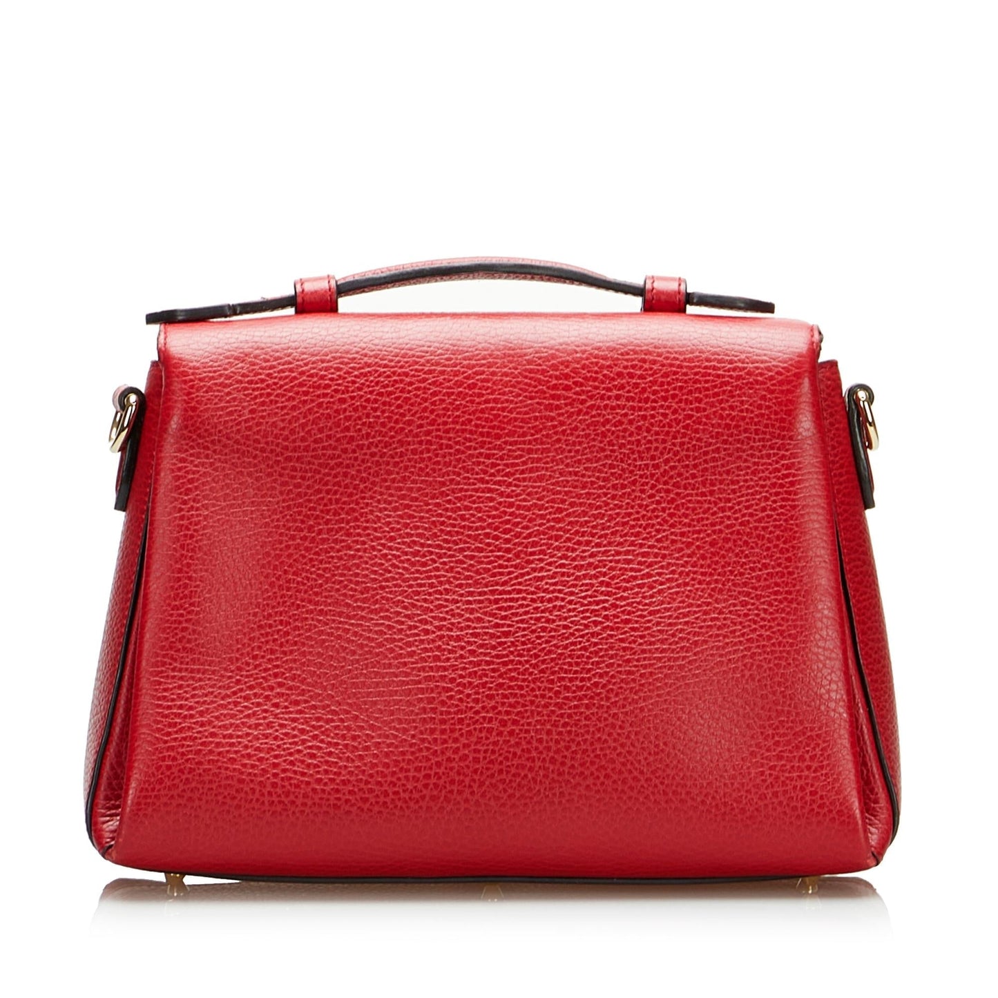 Gucci Dollar Calf Interlocking G Satchel (HXo6Cm)