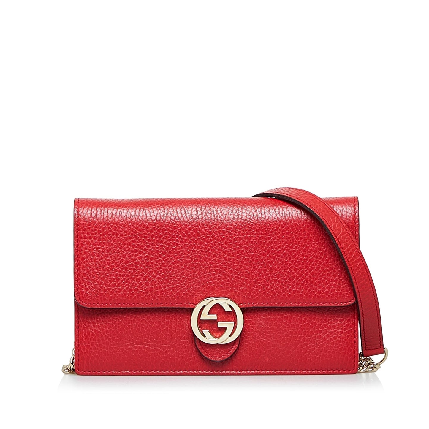 Gucci Dollar Interlocking G Wallet on Chain (6zAh51)