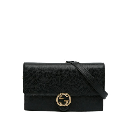 Gucci Dollar Interlocking G Wallet on Chain (KbPtZ6)