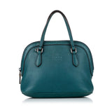 Gucci Dome Leather Satchel (32153)