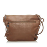 Gucci Double G Braided Strap Leather Crossbody Bag (deDhdC)
