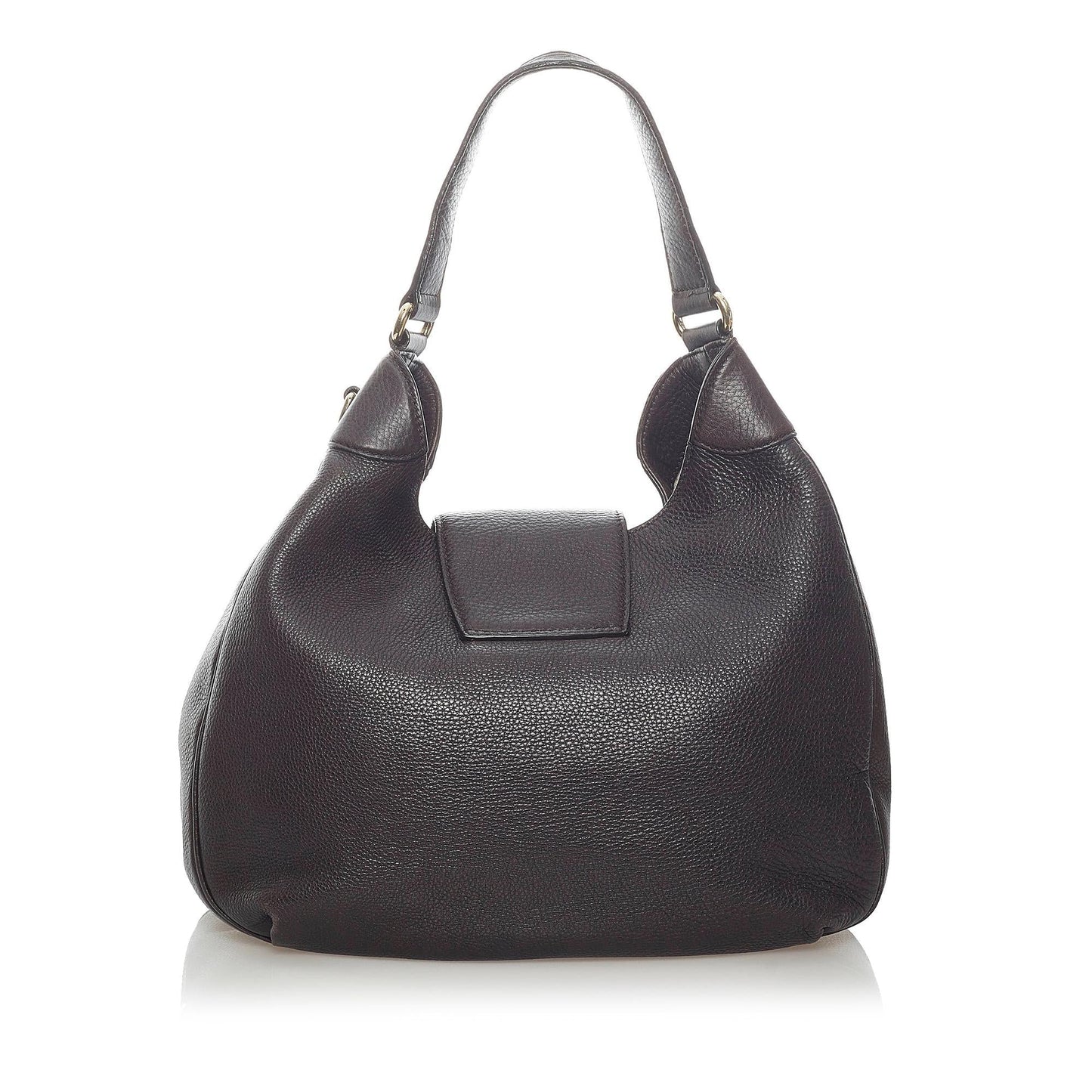 Gucci Dressage Web Leather Satchel Bag (33516)