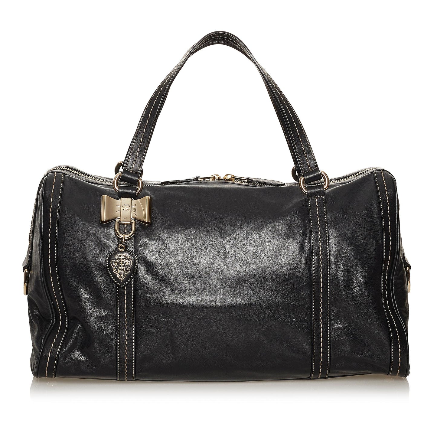 Gucci Duchessa Leather Boston Bag (2FBg0A)