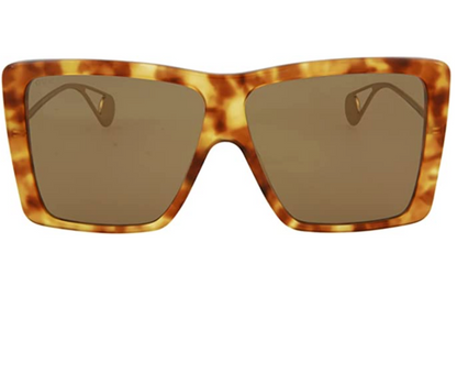 GUCCI Evolution Oversized Square Aviators Sunglasses