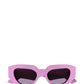 GUCCI GEOMETRIC FRAME CAT EYE SUNGLASSES