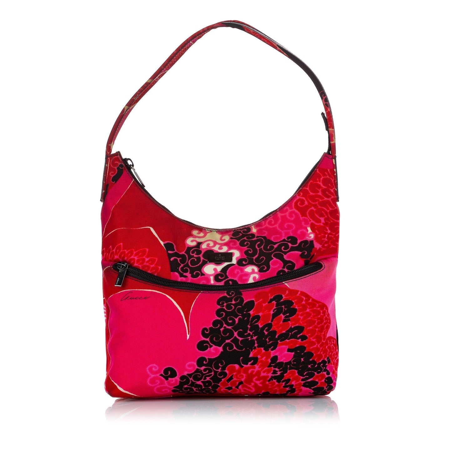 Gucci Flora Canvas Shoulder Bag (37758)
