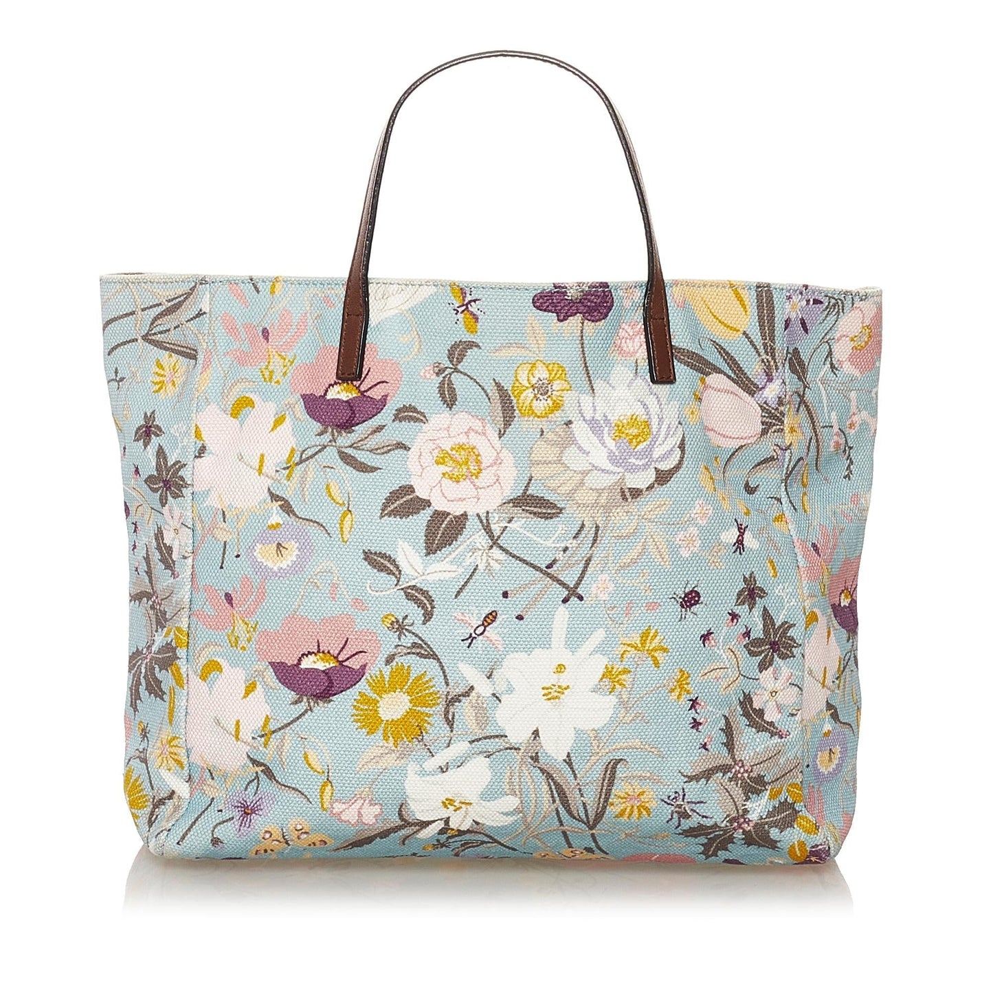 Gucci Flora Canvas Tote Bag (32996)