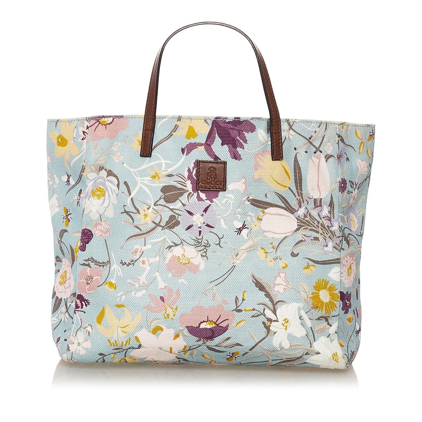 Gucci Flora Canvas Tote Bag (32996)