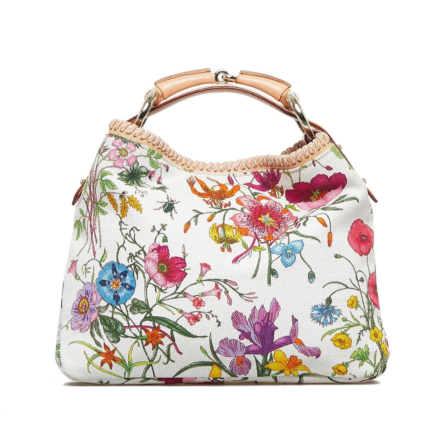Gucci Flora Horsebit Handbag (MnGLmt)