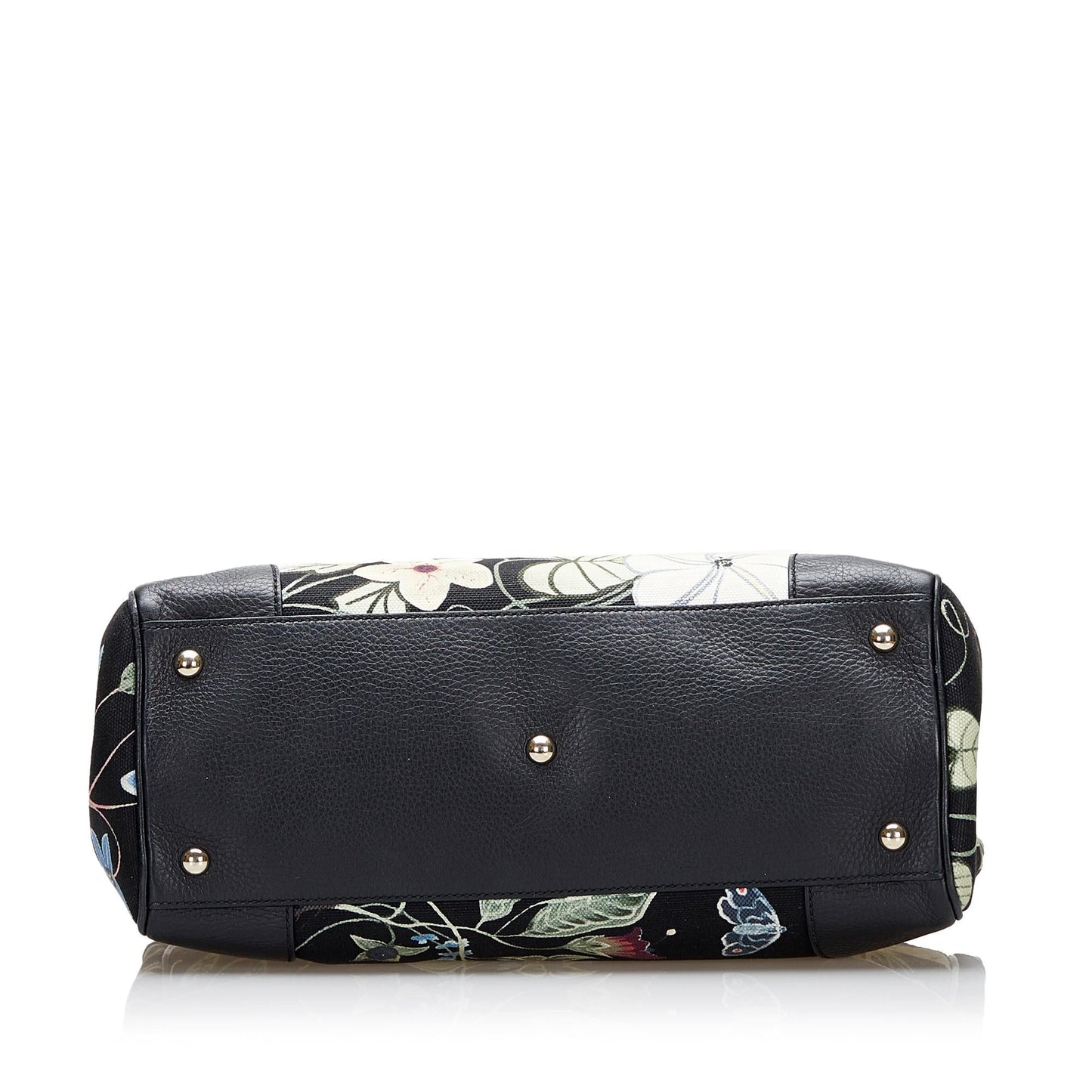 Gucci Flora Knight Bamboo Shopper (36705)