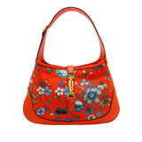 Gucci Flora New Jackie Canvas Shoulder Bag (33650)