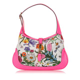Gucci Flora New Jackie Canvas Shoulder Bag (34114)