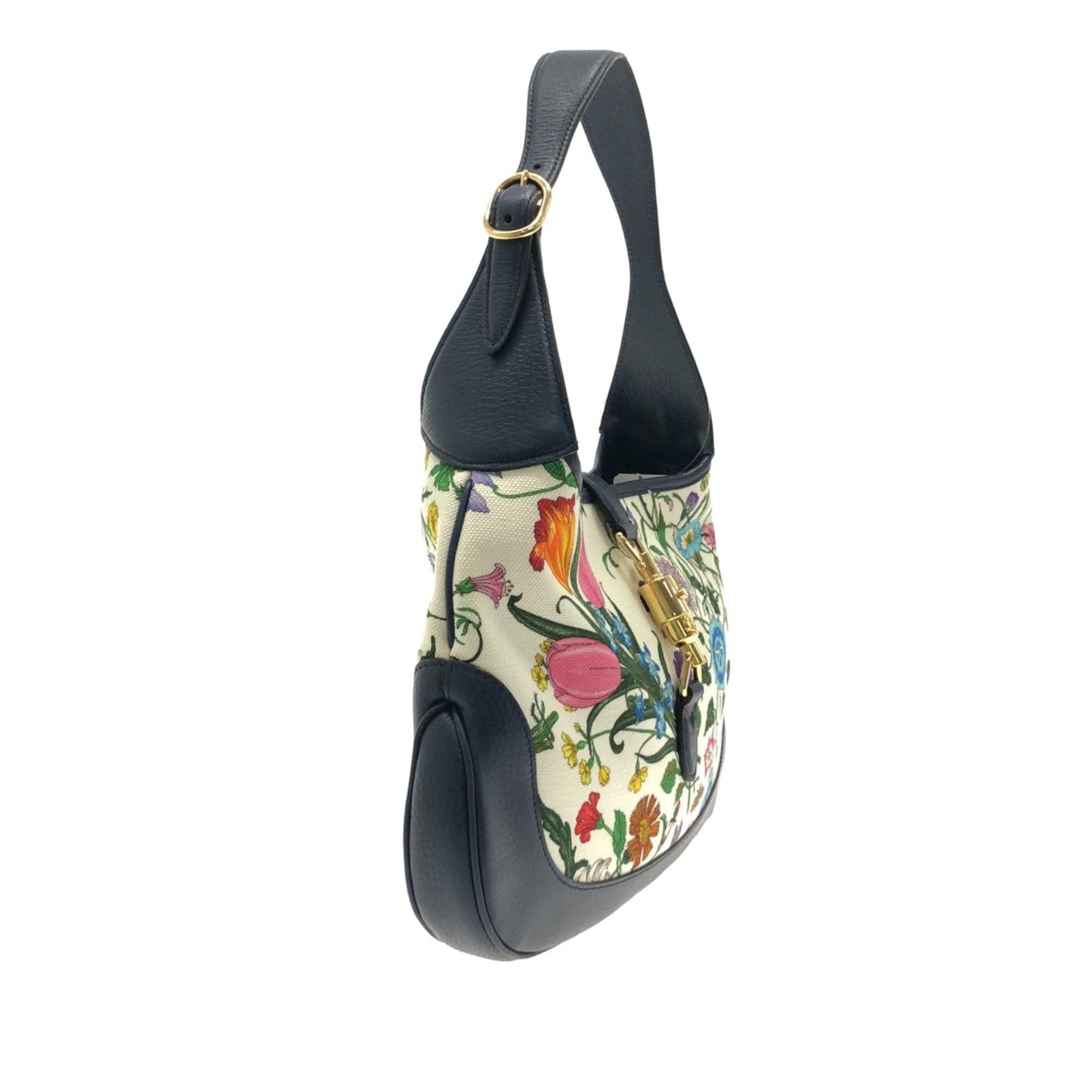 Gucci Flora New Jackie Shoulder Bag (BdCral)
