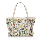 Gucci Flora Nice Leather Handbag (37333)