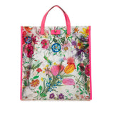 Gucci Flora Print Vinyl Tote (QGzSsM)