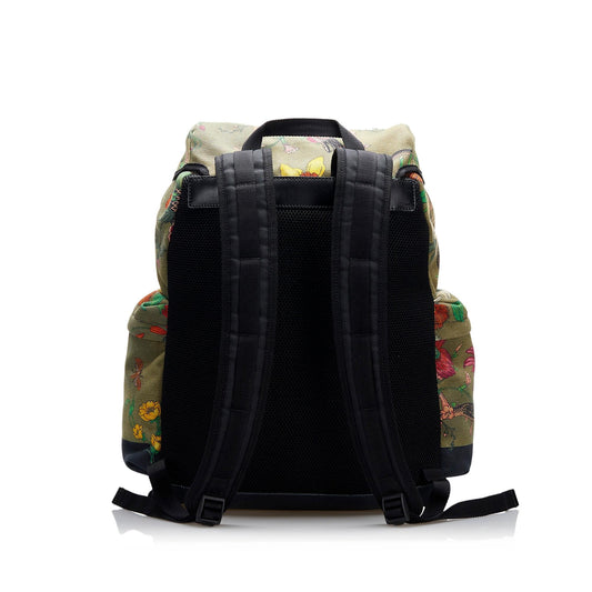 Gucci Flora Snake Techpack Backpack (C67crI)