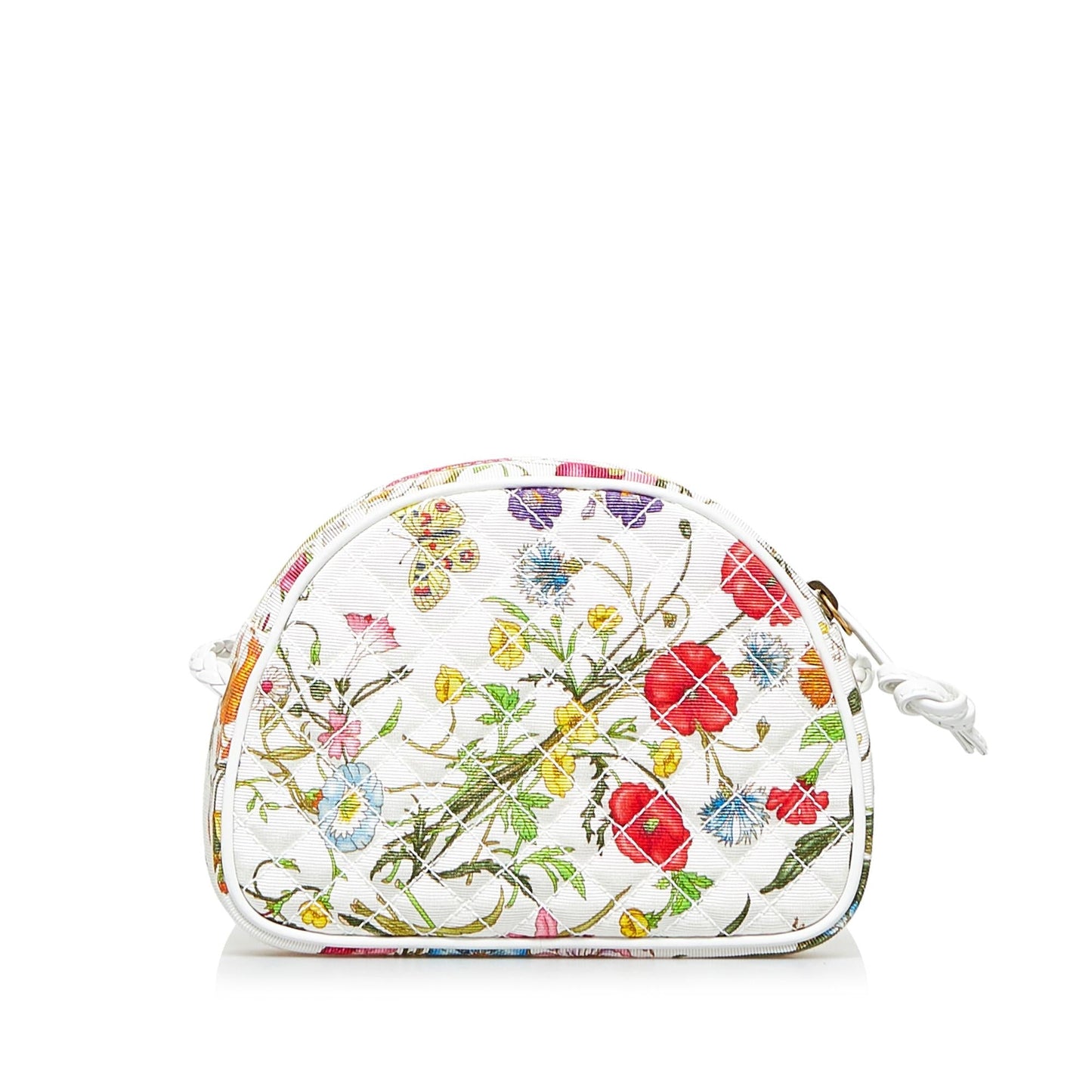 Gucci Flora Trapuntata Mini Canvas Crossbody Bag (jDooXz)