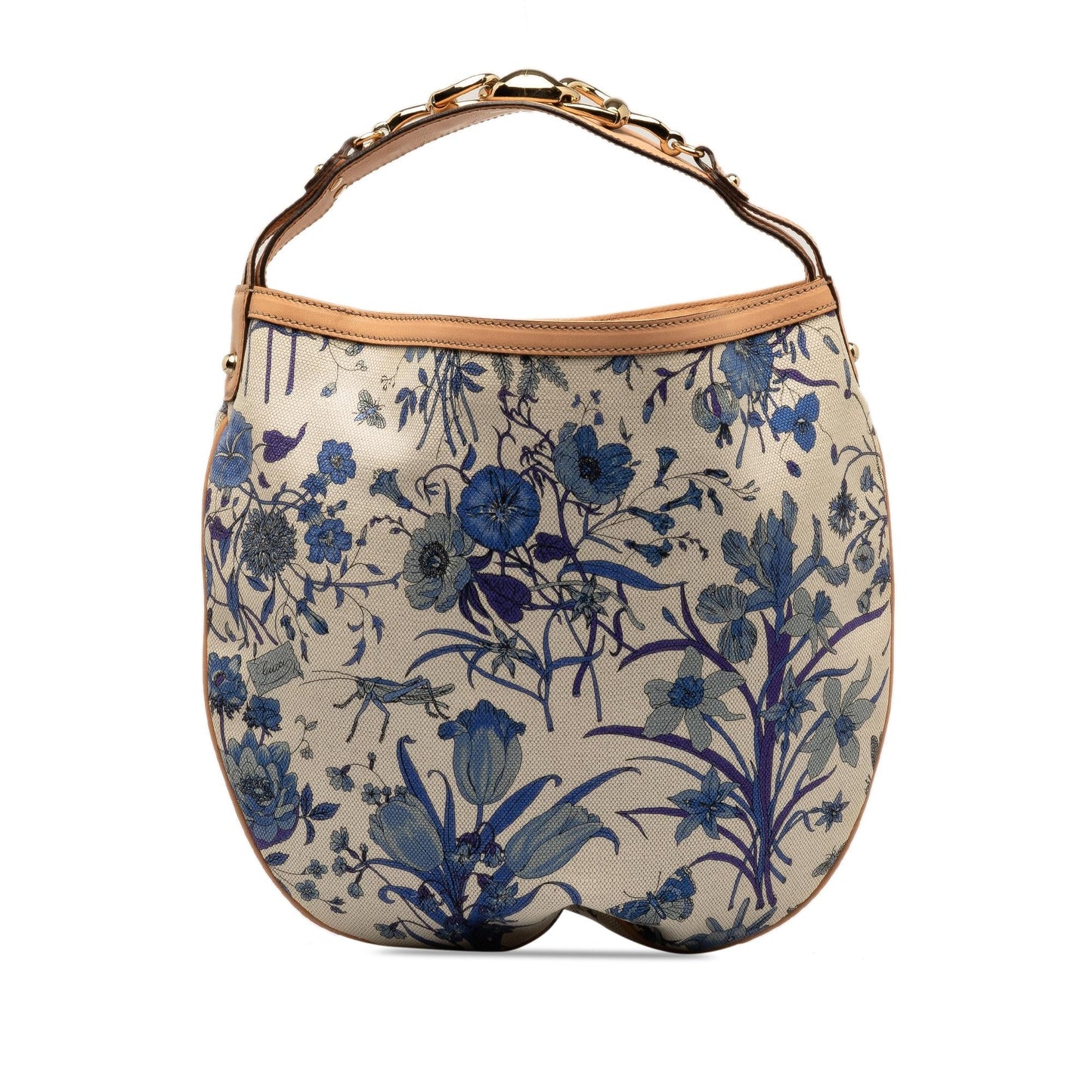 Gucci Flora Wave Hobo (7141GP)