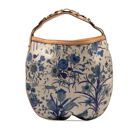 Gucci Flora Wave Hobo (7141GP)