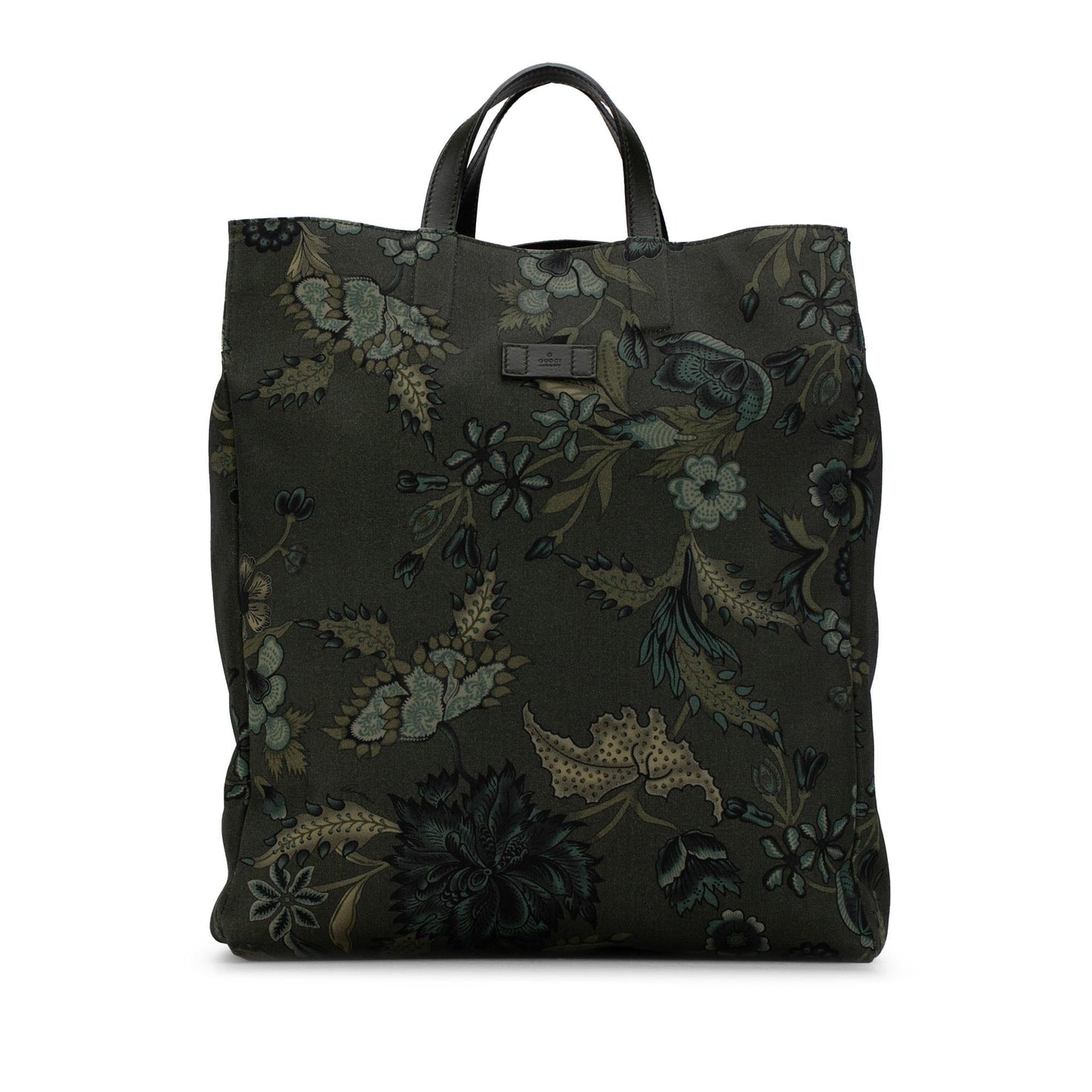 Gucci G-Active Flora Knight Vertical Canvas Tote (Zpmz9o)