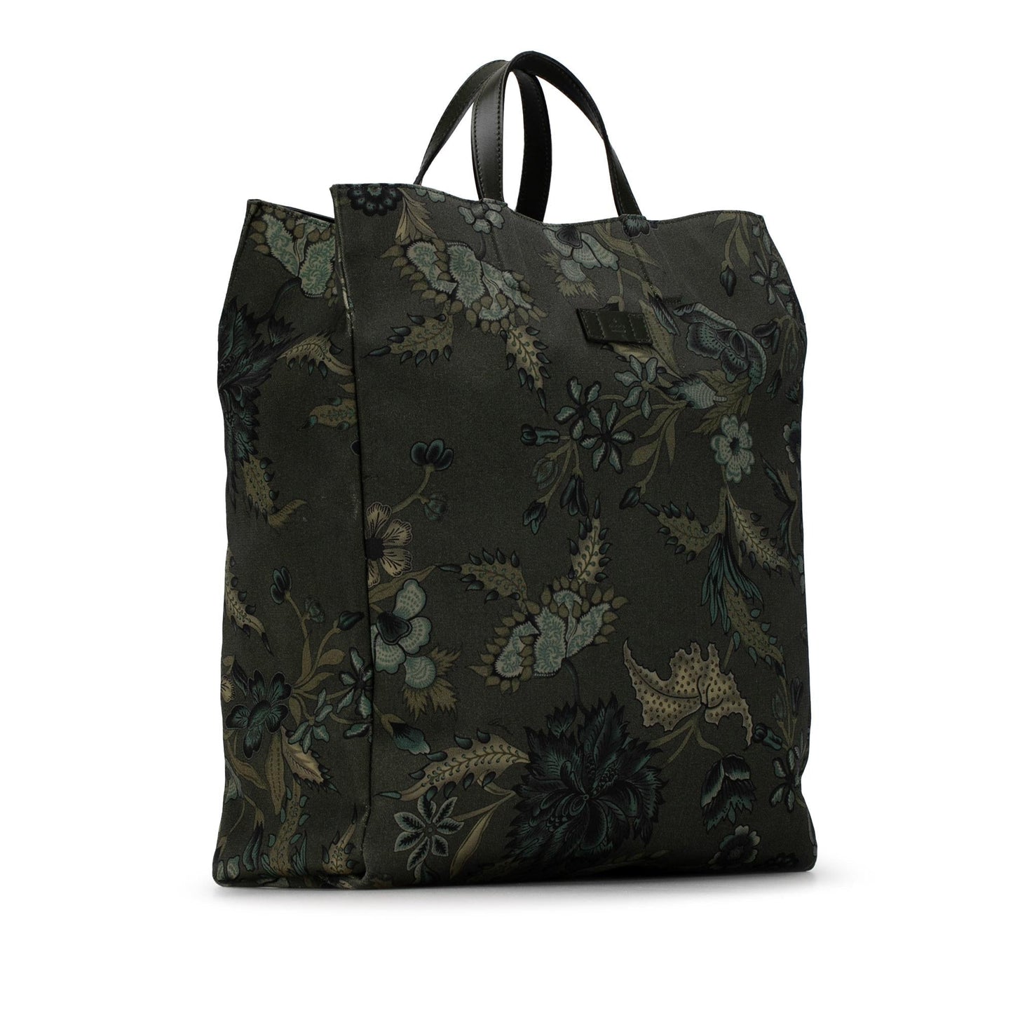 Gucci G-Active Flora Knight Vertical Canvas Tote (Zpmz9o)