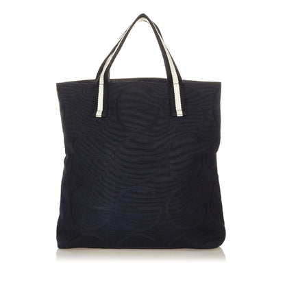Gucci G Logo Canvas Web Tote Bag (SHG-22237)