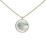 Gucci G Round Pendant Necklace (SHG-30560)