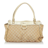 Gucci GG Abbey D-Ring Canvas Shoulder Bag (32900)