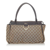 Gucci GG Abbey D-Ring Canvas Tote Bag (34492)