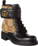 GUCCI GG ARIA COMBAT BOOTS