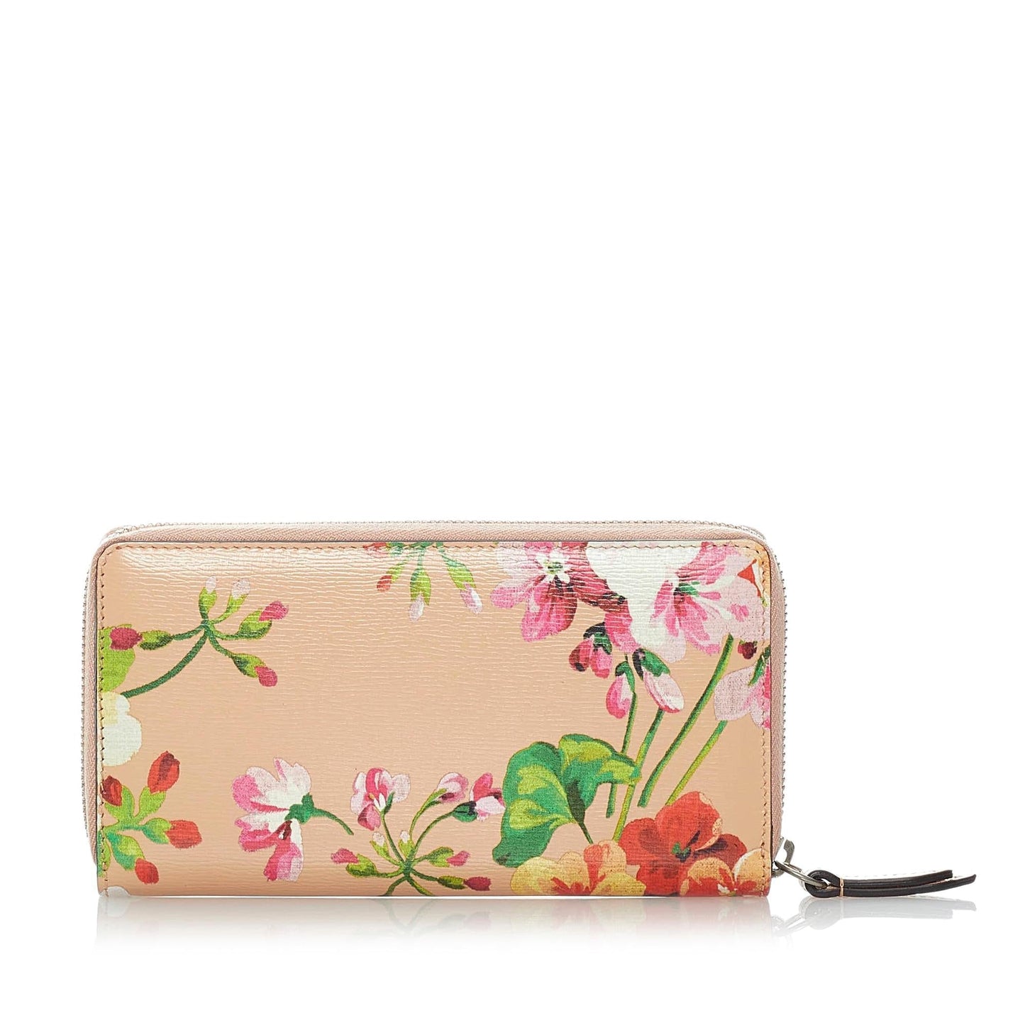 Gucci GG Blooms Zip Around Long Wallet (SHG-32346)