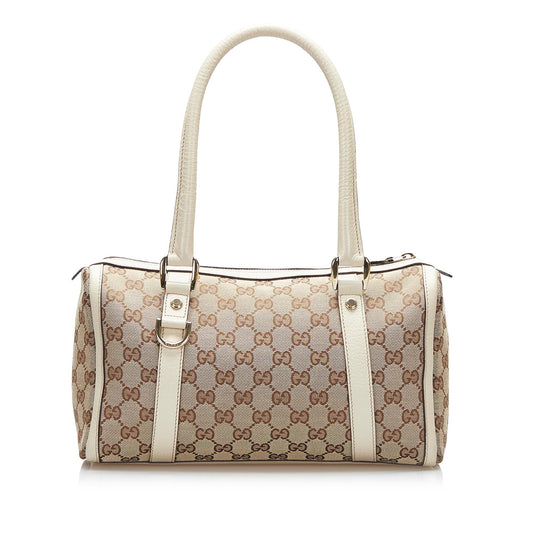Gucci GG Canvas Abbey Boston Bag (23XXQb)