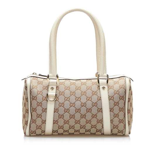 Gucci GG Canvas Abbey Boston Bag (23XXQb)