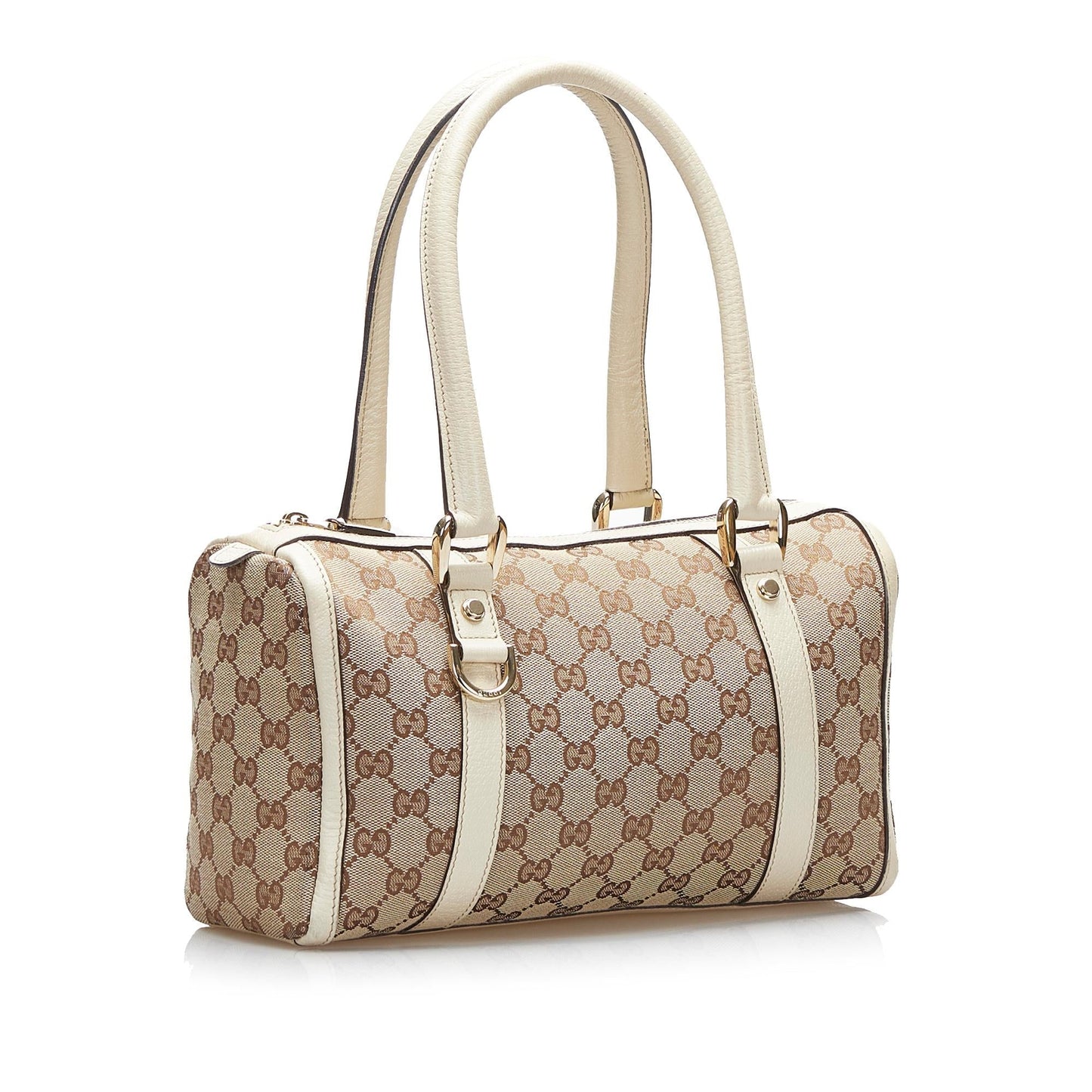 Gucci GG Canvas Abbey Boston Bag (23XXQb)