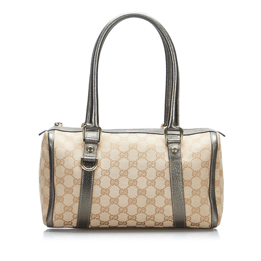 Gucci GG Canvas Abbey Boston Bag (LIpYh5)