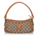 Gucci GG Canvas Abbey D-Ring Baguette (33748)