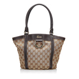 Gucci GG Canvas Abbey D-Ring Bucket Tote (URGinx)