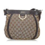 Gucci GG Canvas Abbey D-Ring Crossbody Bag (SHG-29469)
