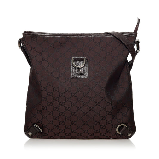Gucci GG Canvas Abbey D-Ring Crossbody Bag (30862)