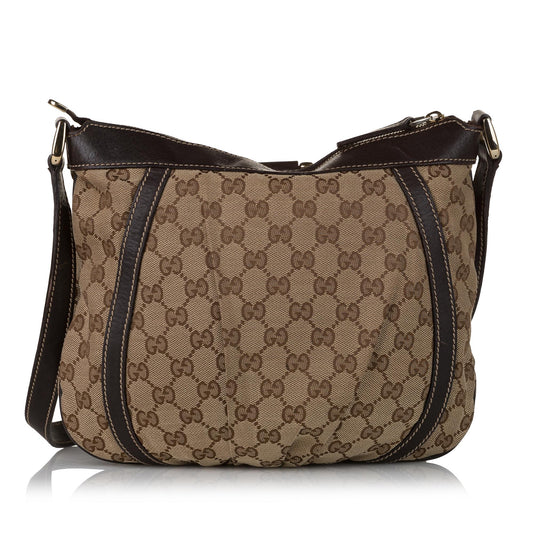 Gucci GG Canvas Abbey D-Ring Crossbody Bag (SHG-31276)