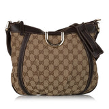 Gucci GG Canvas Abbey D-Ring Crossbody Bag (31276)