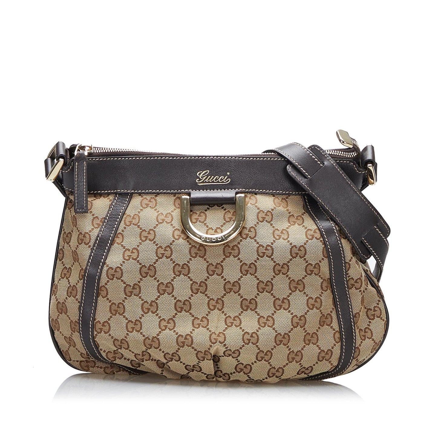 Gucci GG Canvas Abbey D Ring Crossbody Bag (tOPIPa)