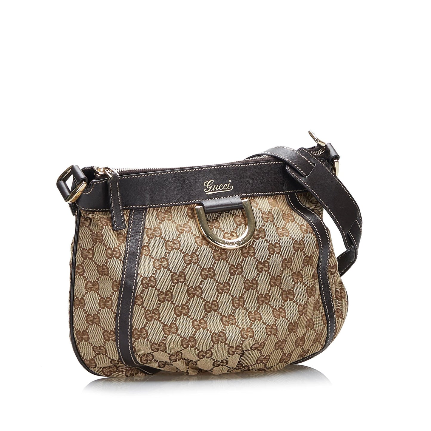 Gucci GG Canvas Abbey D Ring Crossbody Bag (tOPIPa)