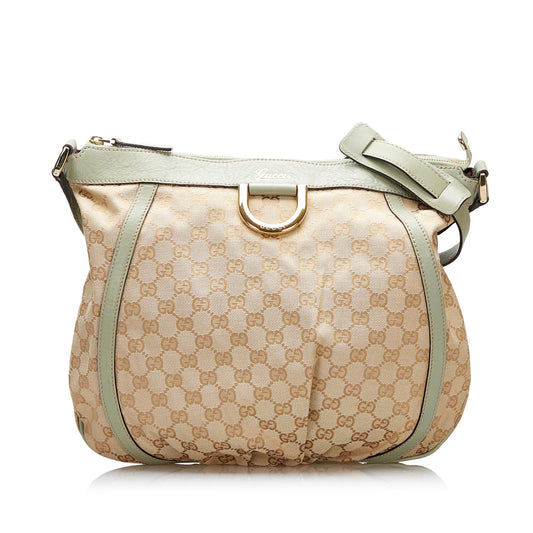 Gucci GG Canvas Abbey D-Ring Crossbody Bag (68SCNu)