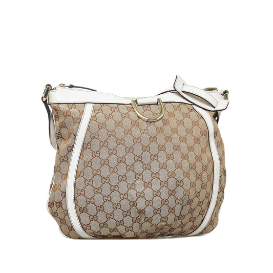 Gucci GG Canvas Abbey D Ring Crossbody Bag (E8Ihbs)
