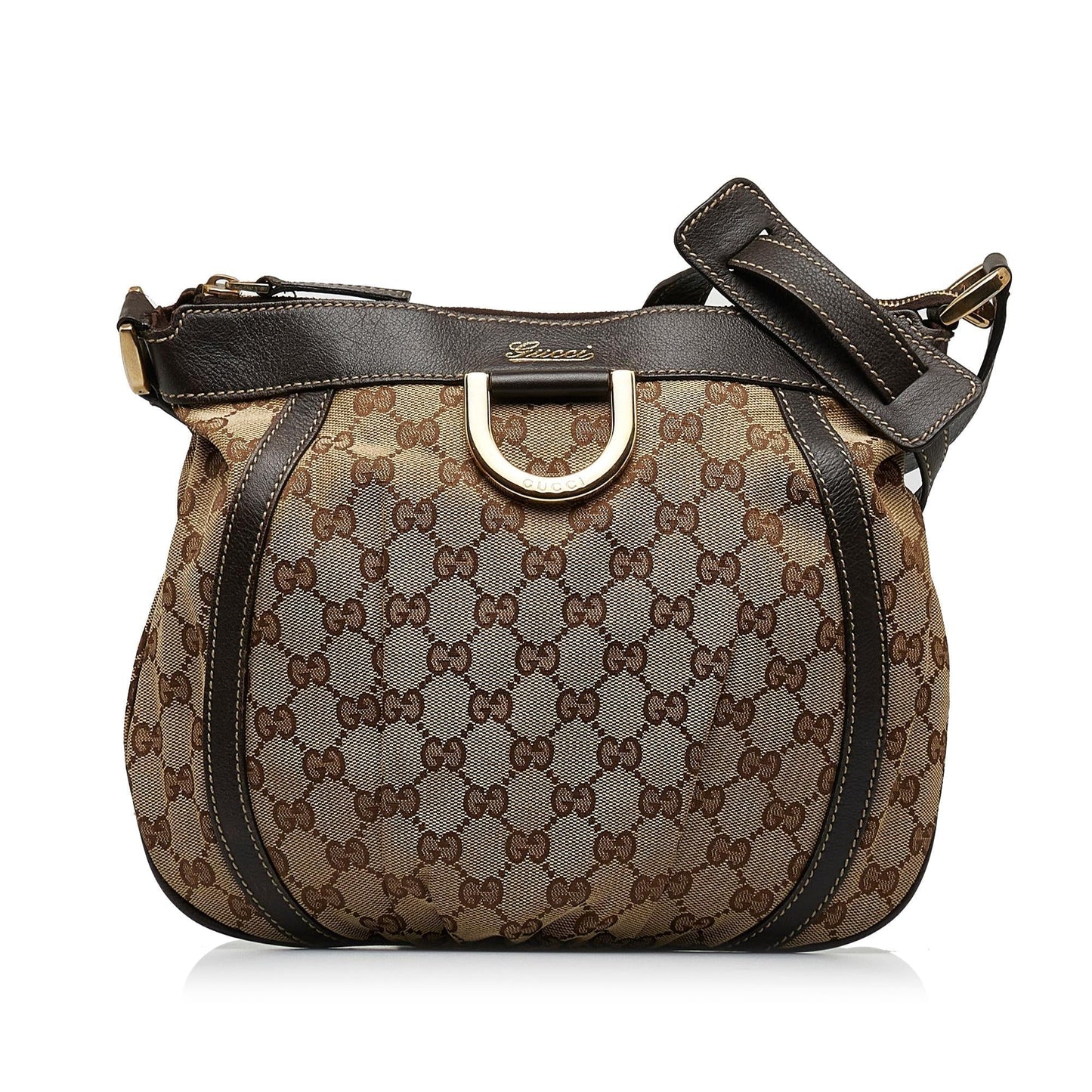 Gucci GG Canvas Abbey D-Ring Crossbody Bag (ThMn65)
